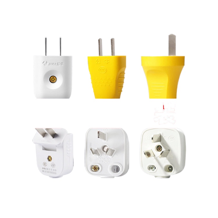 Bull plug 10A/16A triangle pin twopin twopin 220V flat threephase air conditioner power plug