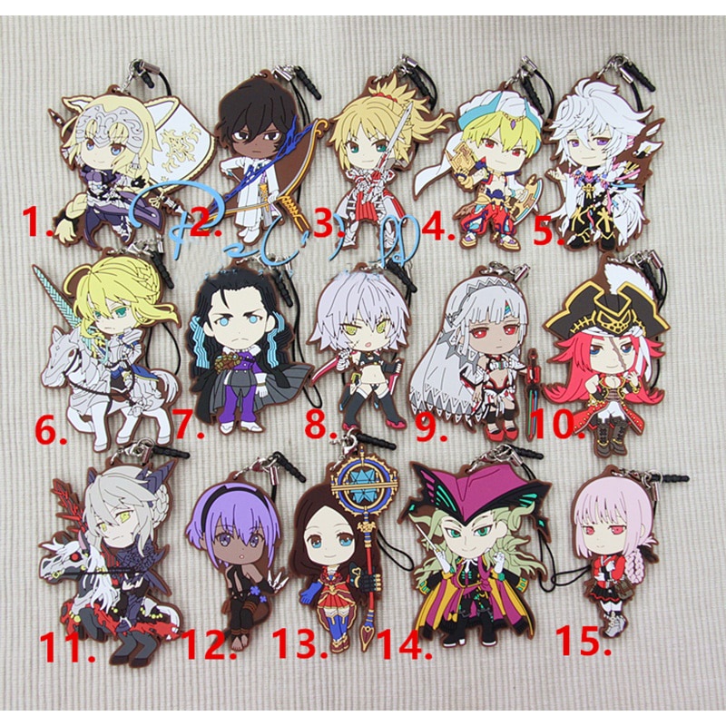 11L 1pcs Limited Anime Keychain Fate/Grand Order Mysterious Heroine