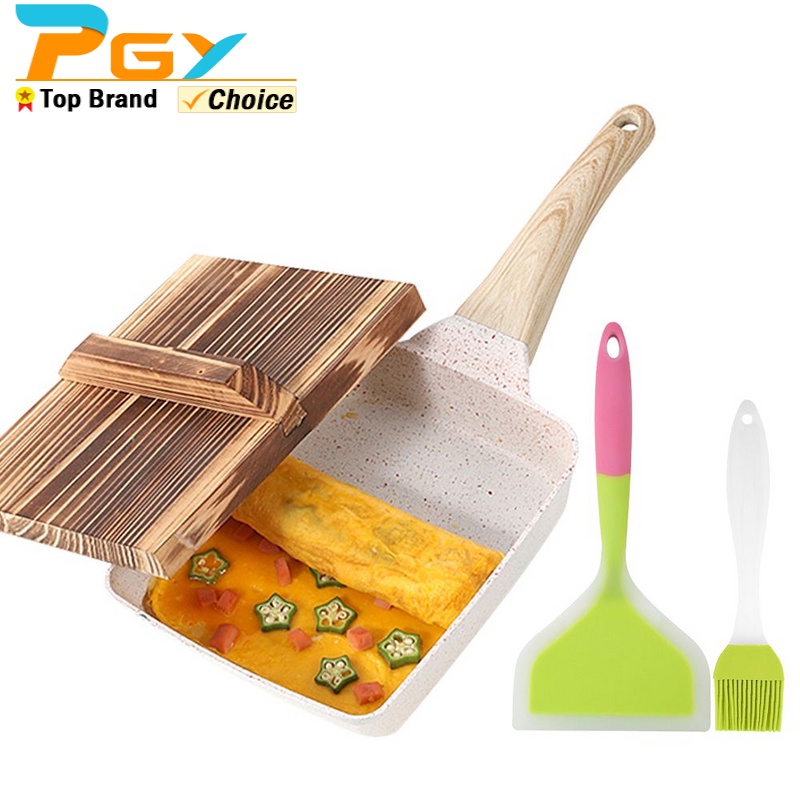 Frying panNonstick Tamagoyaki Pan Japanese Omelette Egg Pan Rectangular