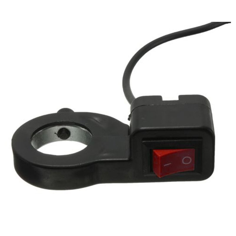 Motorcycle ATV PIT Bike Scooter Head Fog Spot Light ON OFF Switch 7/8