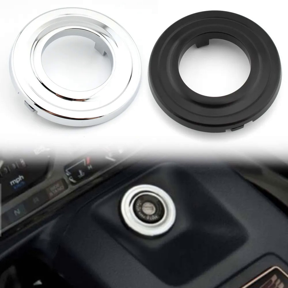 NJ15 For Honda GL 1500 Gold Wing GL1500 Goldwing CHROME Key/Ignition Switch GROMMET 19882000