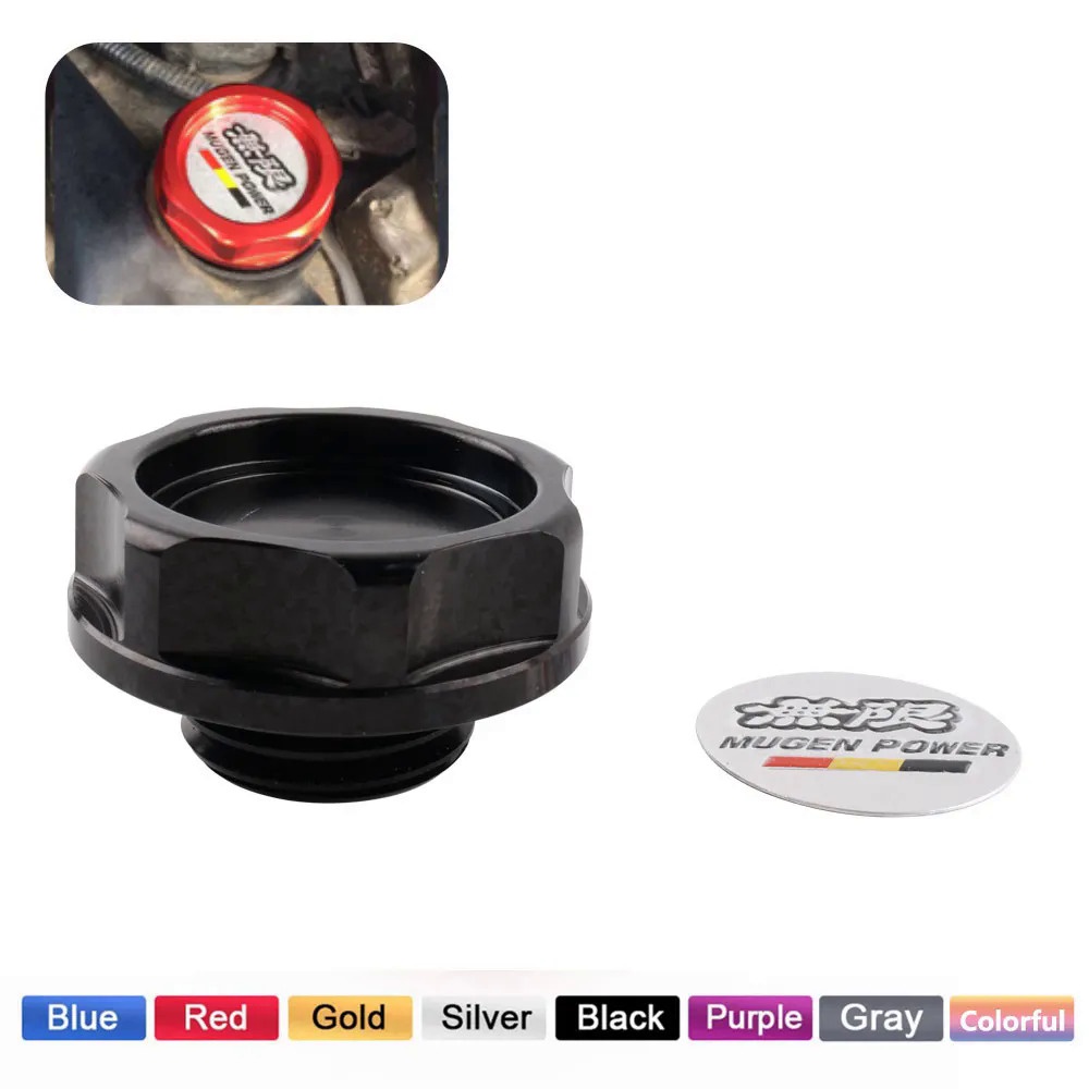 Car Modified Tank Covers MUGEN Fuel Cap Honda Oil Cap Civic Fit High