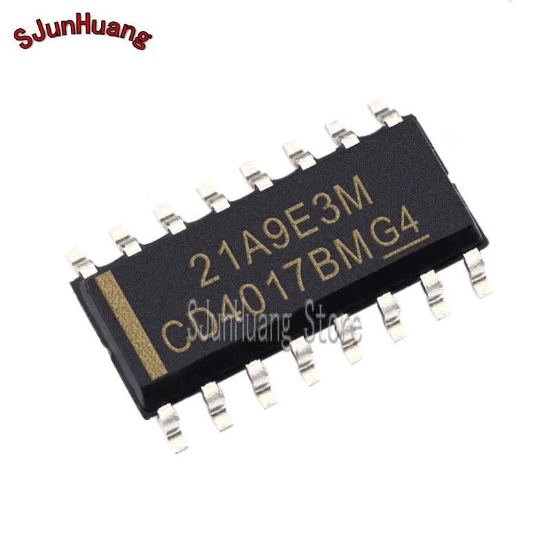 10PCS HEF4017BT HEF4017 4017BT CD4017BM CD4017 4017BM 4017 SOP16 ...
