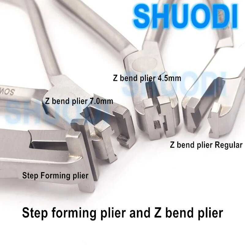 1 piece Dental Ortho Z Bent Bending Pliers Orthodontic Zbend Plier