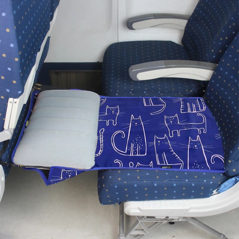 Adjustable Footrest Hammock Travel Abroad Foot Cushion For Planes ...