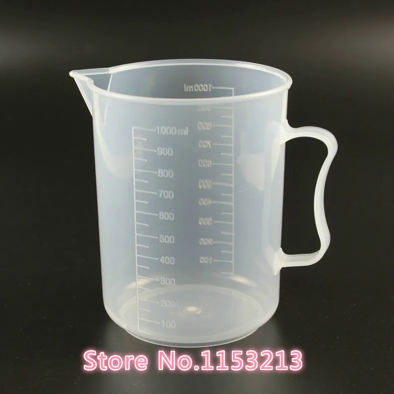 CZ7Y 5000mL Capacity Clear Plastic Graduated Laboratory Measuring cup