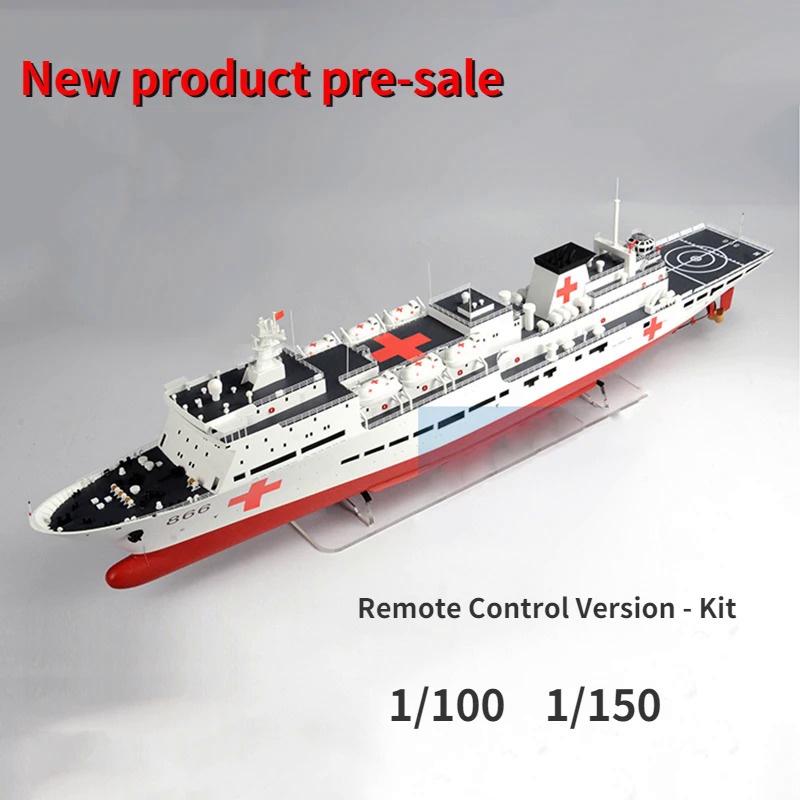 XKZV 1/100 Naval Peace Ark 178 Cm Remote Control Boat Battleship