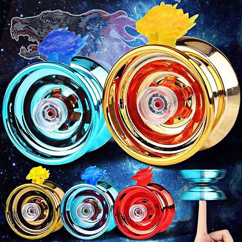Aluminum Alloy Magic Yoyo Competition Luminous Professional Trick Yoyo