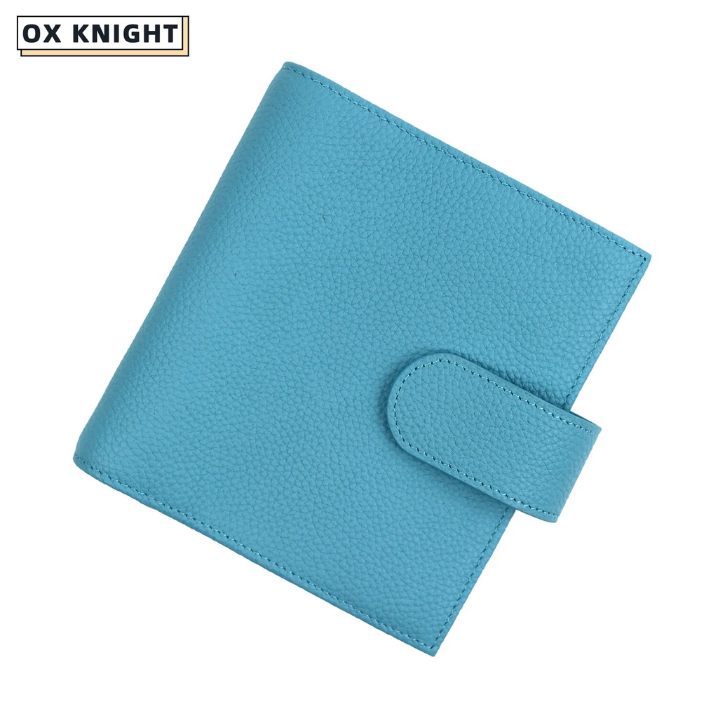 OX KNIGHT A7 Notebook Planner Book Cover Pebbled Grain Leather With 19 ...