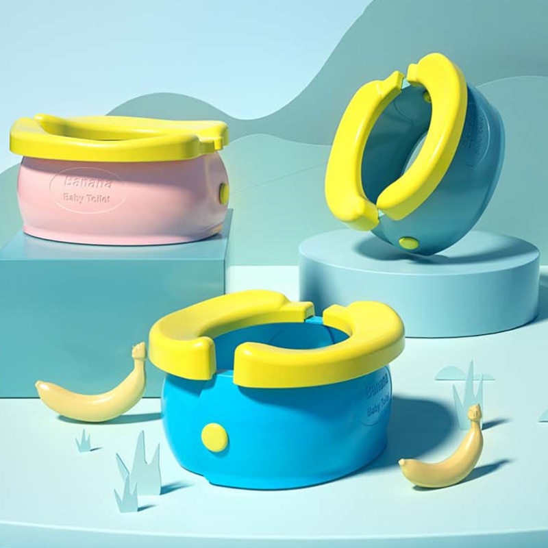 【Folding Travel Baby Toilet Pot Portable Potty Child Potty Training