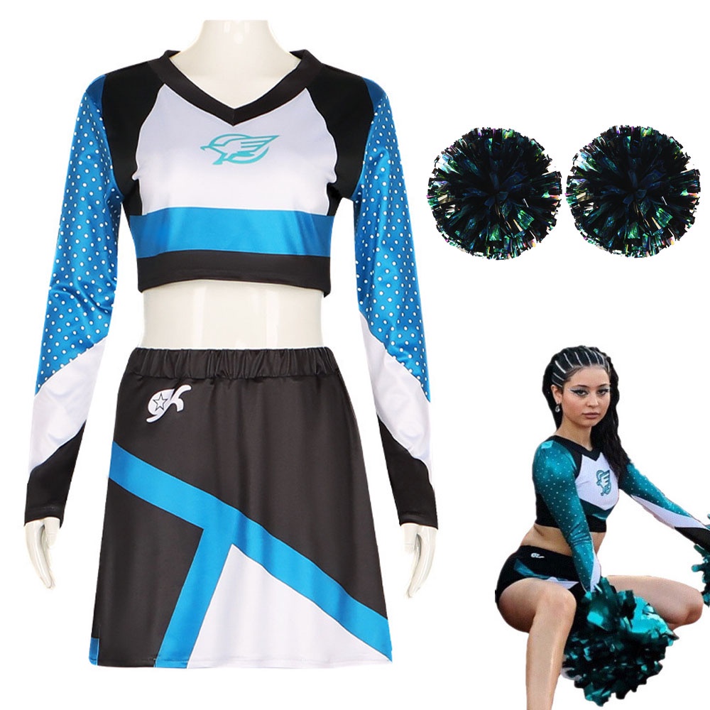 CostumesKids Maddy Euphoria Cheerleader Uniform Dress Maddy Perez