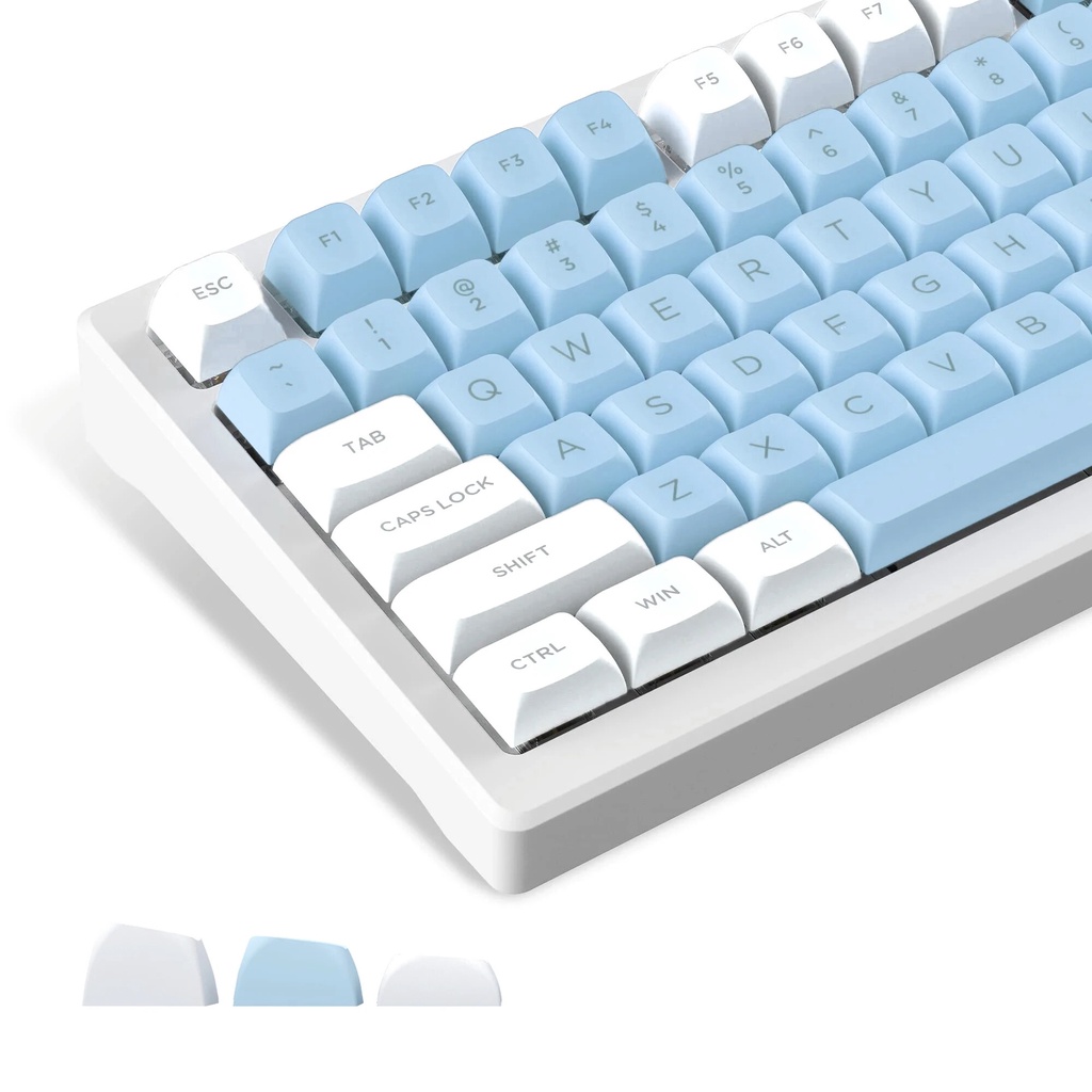 웃169 Keys Backlit Shine Through PBT Keycaps Double Shot XVX Profile Key ...