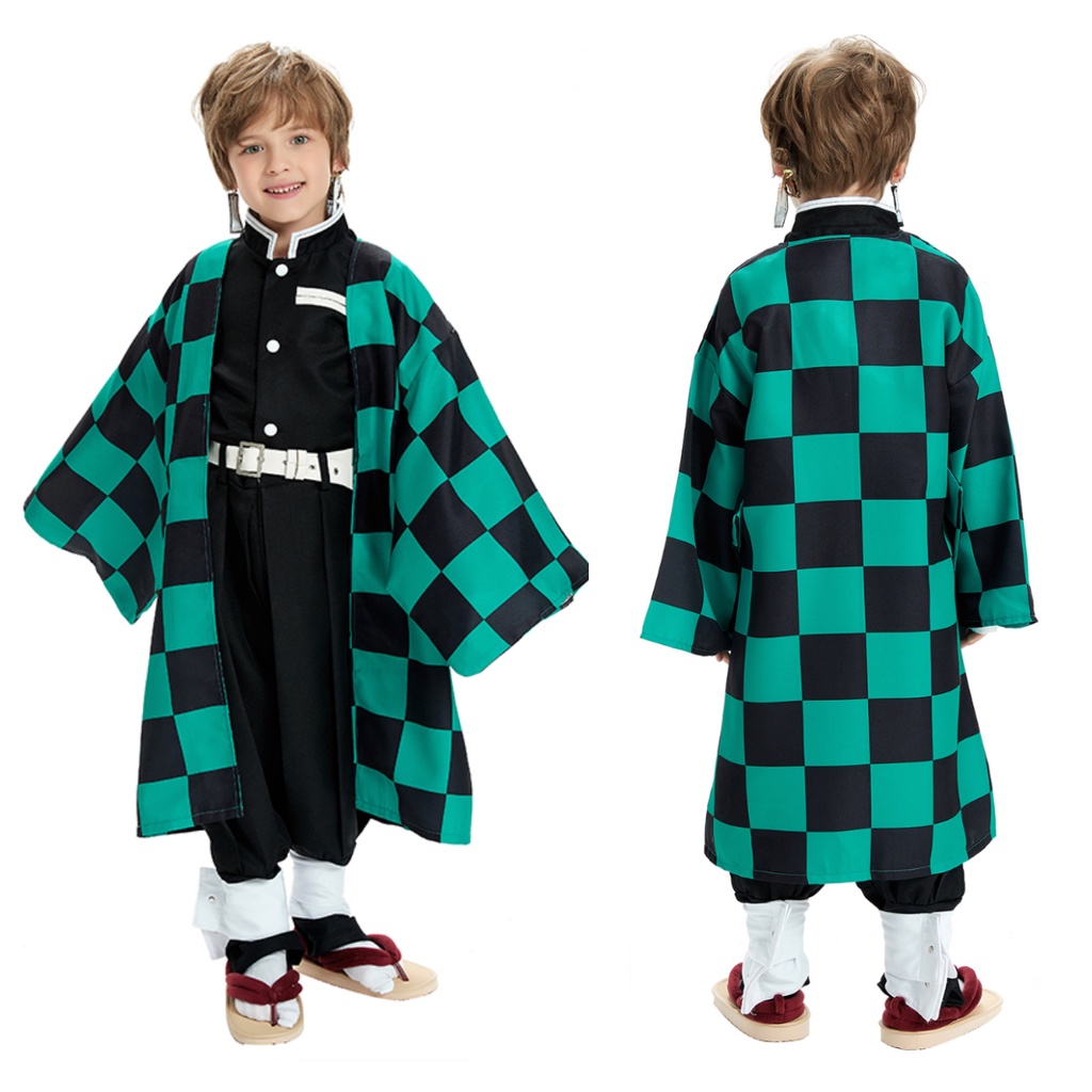 ﹍Cosplay Children's costume Anime Satan Killer Kimetsu No Yeyang Kamido ...