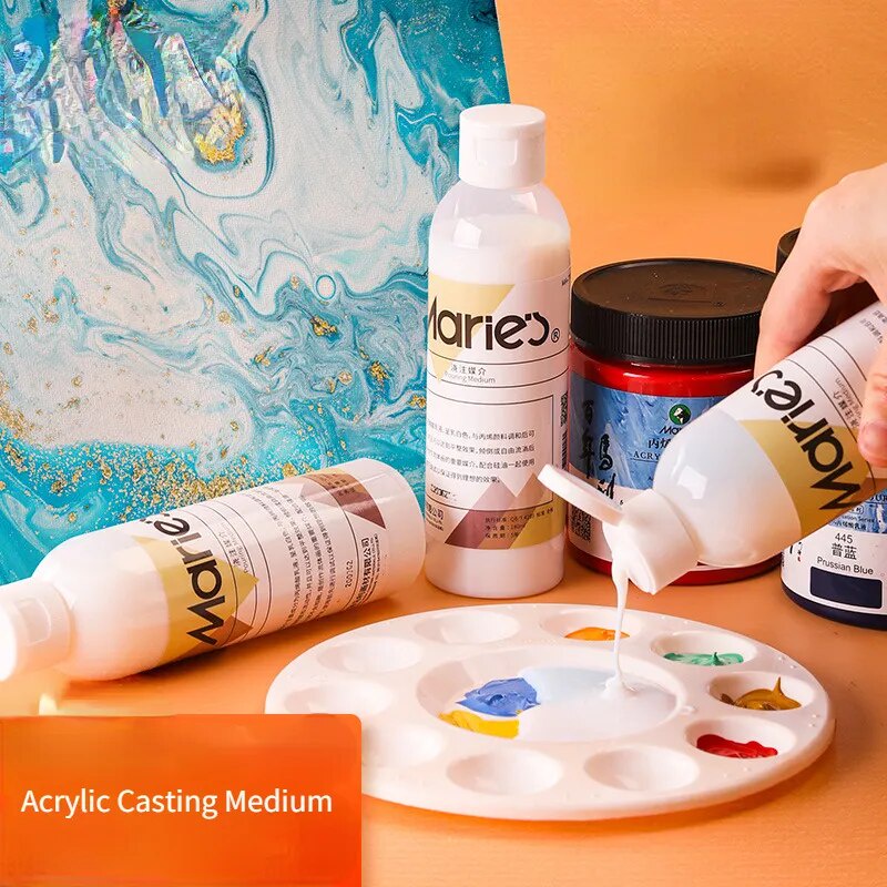 ☇180ML Acrylic Pouring Medium DIY Fluid Painting Violent Bear Special