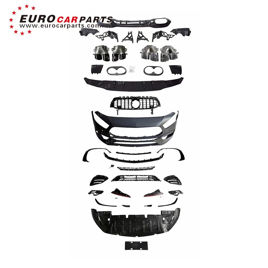 웃2019 Year A Class W177 A45 S Ti Bodykits Car Bady Kit Upgrad Set Full