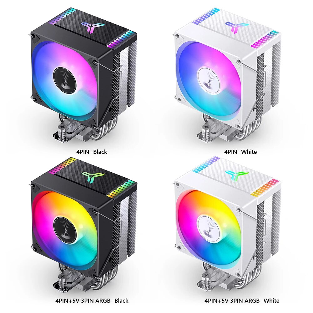 】JONSBO CR1400 ARGB Heat Sink 4 Heat Pipe Tower CPU Cooler ITX 5V 3