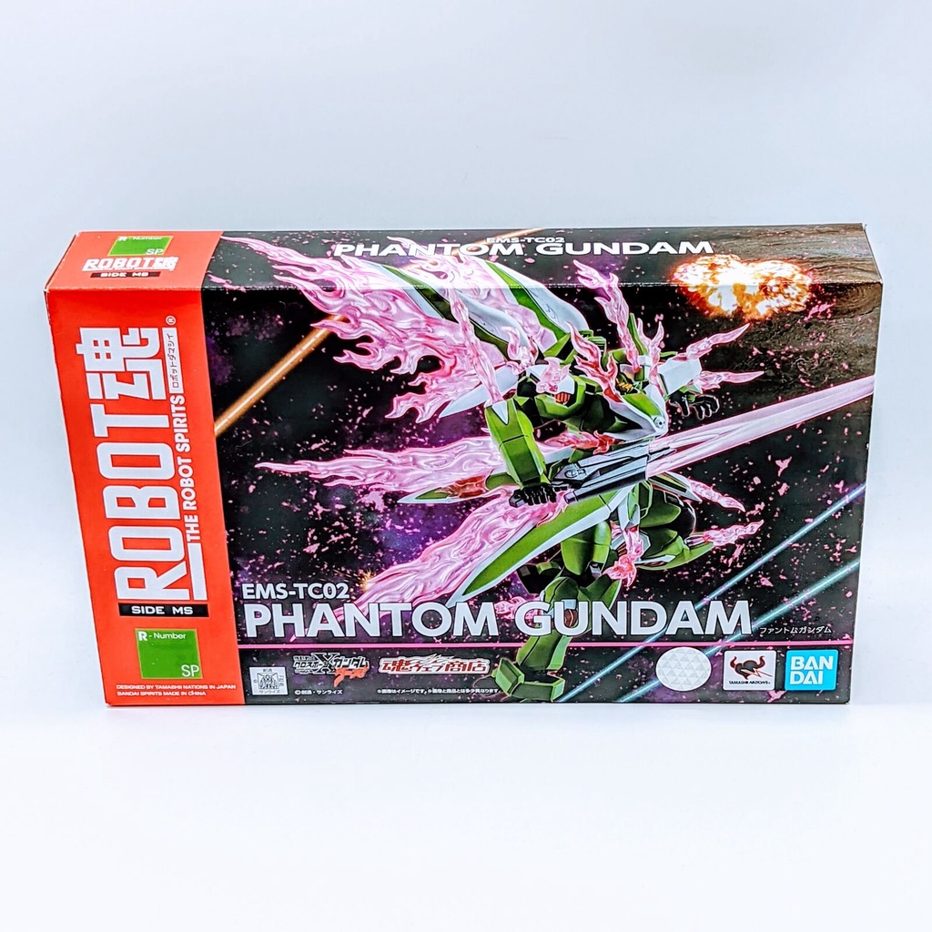BANDAI ROBOT SPIRITS SIDE MS Crossbone Gundam Ghost Phantom Gundam Figure Japan【Direct from