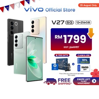 vivo V27 5G 12GB+8GB EXTENDED RAM +256GB ROM Smartphone Aura Light OIS ...