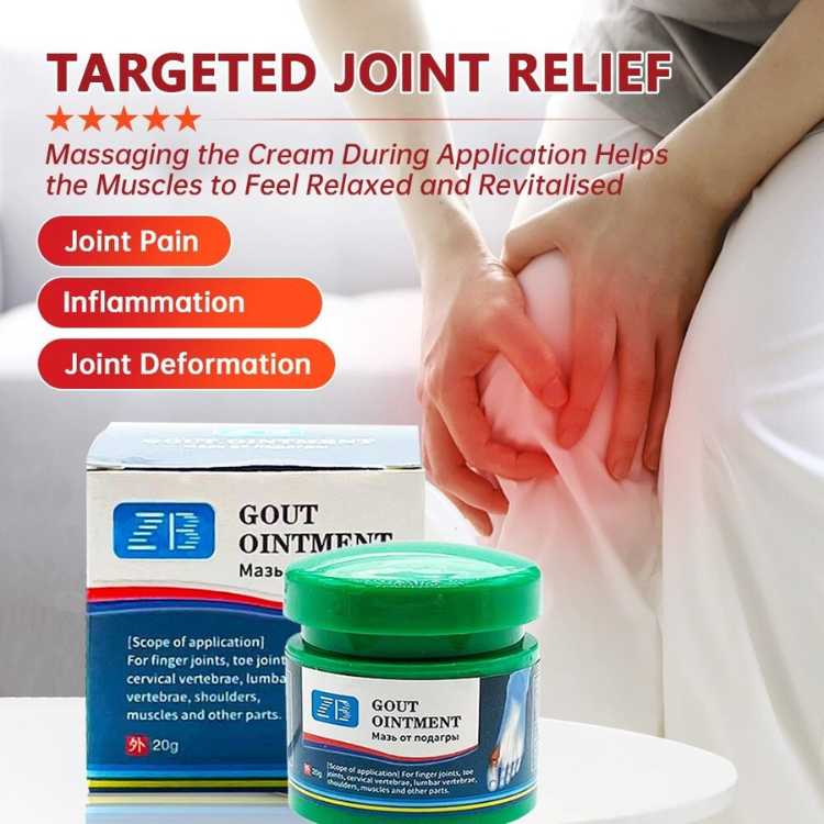 ORIGINAL Gout Ointment Chinese Traditional Gout Uric Acid Medicine Natural Herbal Gout Pain