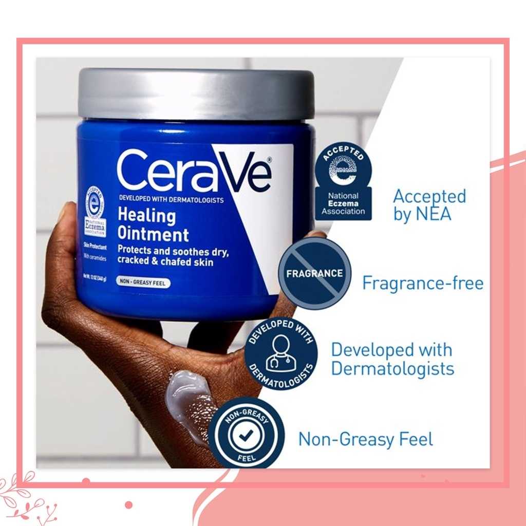 CeraVe Healing Ointment for Dry and Chafed Skin NonGreasy Feel (Baby