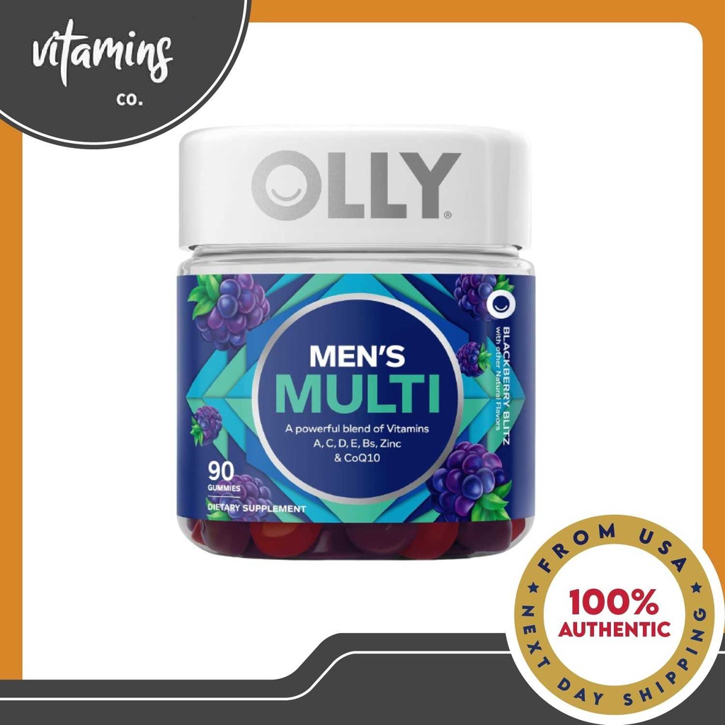 OLLY Men's Multivitamin Gummy (90 count) Shopee Philippines