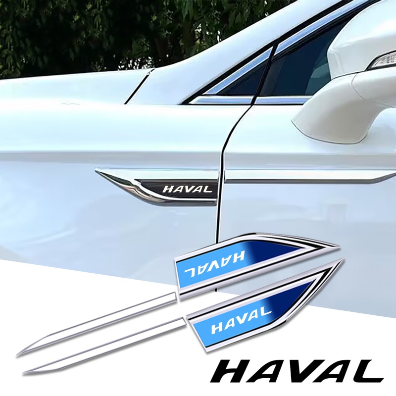 2pcs car accessory Side Doors Blade car stickers car accessories ...