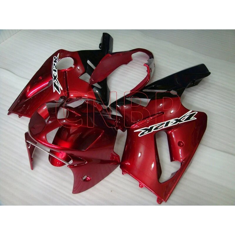 Bodywork Zx 12r 2002 2006 Pearl Red Black Body Kits for Kawasaki