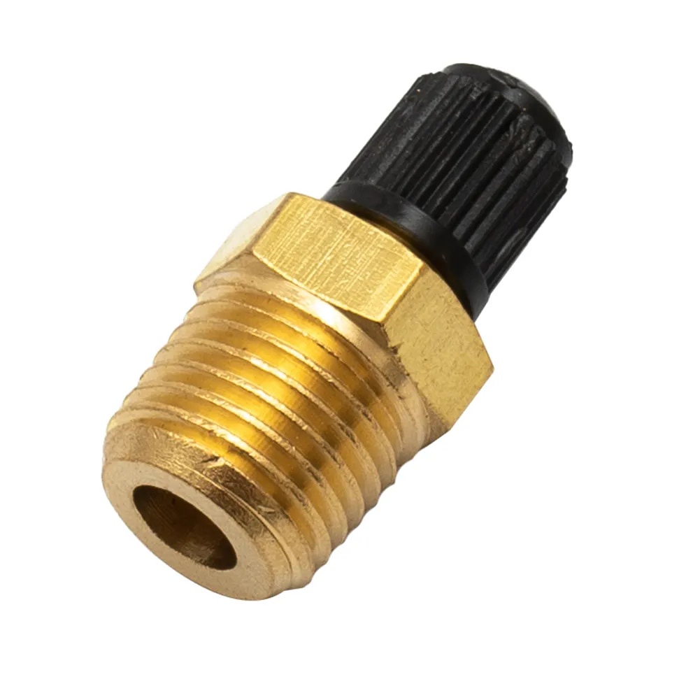 1pc 1/4 Inch NPT Solid Nickel Plated Brass Air Compressor Tank Fill ...