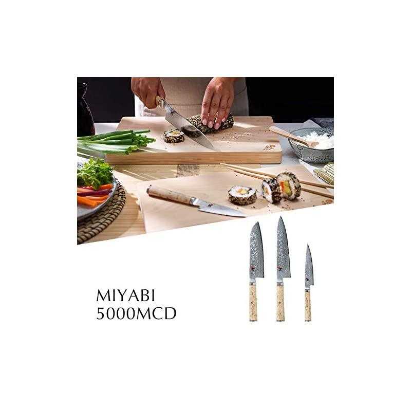 Direct from Japan】MIYABI MIYABI "5000MCD Santoku knife 180mm made in