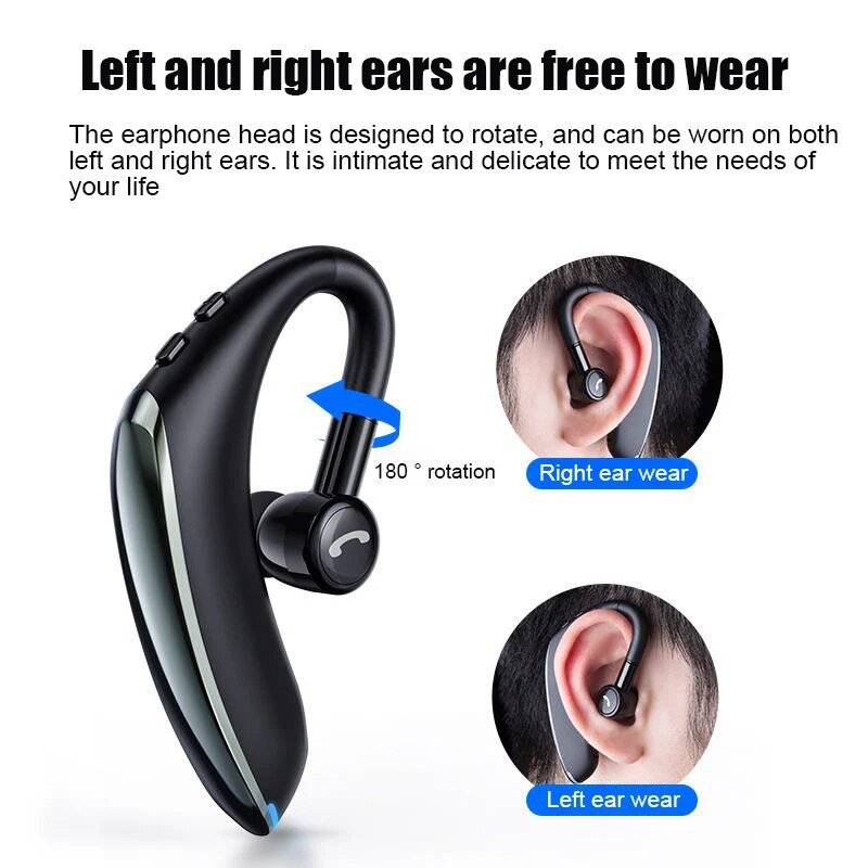 ☪Business Headphones F900 Wireless Bluetooth Waterproof Earphones ...