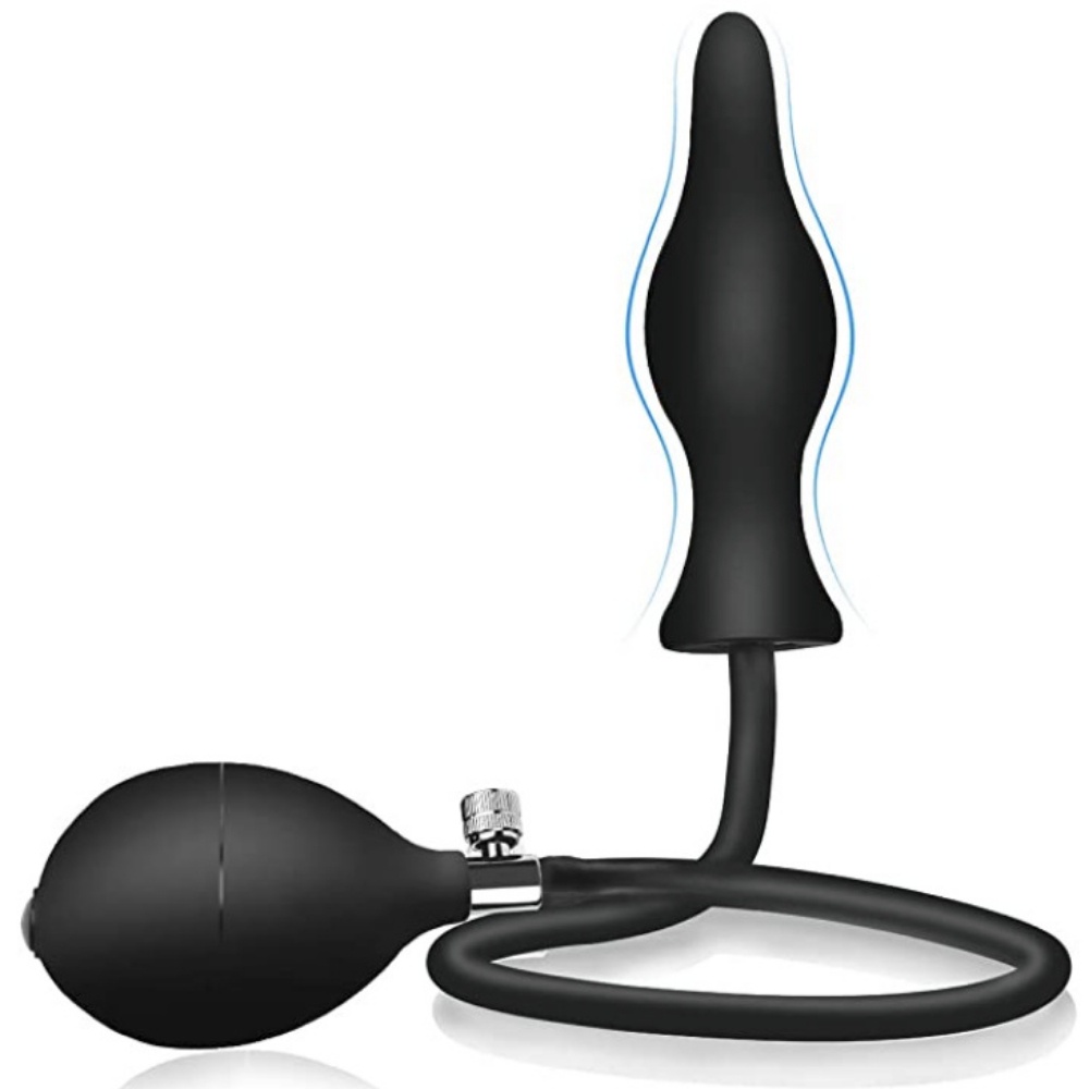 ♣♈inflatable Anal Plug Dilator Prostate Massager Buttplug Extra Large Inflat Dildo Anal Pump