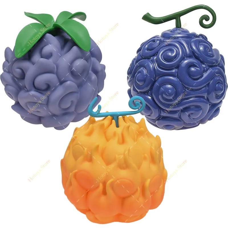 ۩Big Size One Piece Devil Fruit Figure FlameFlame Fruit Ace GumGum
