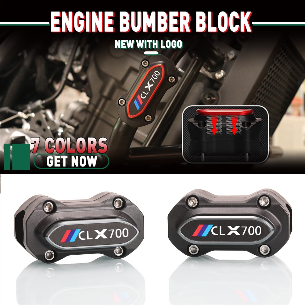 For CFMOTO CLX 700 2020-2023 Aluminum Swingarm Spools Sliders Rear