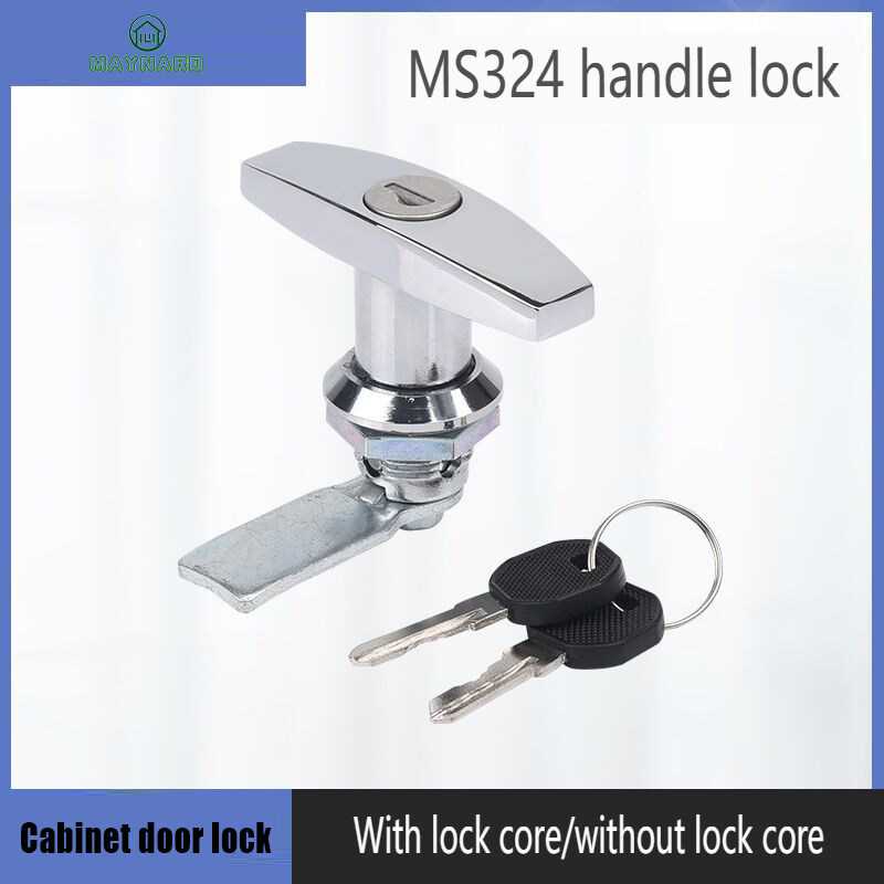 T Handle Lock Keyed Alike RV Garage Drawer Electrical Panel Door
