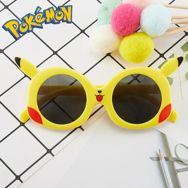 【Anime Pokemon Sunglasses Pikachu Cartoon Figrues Glasses Children Boys ...