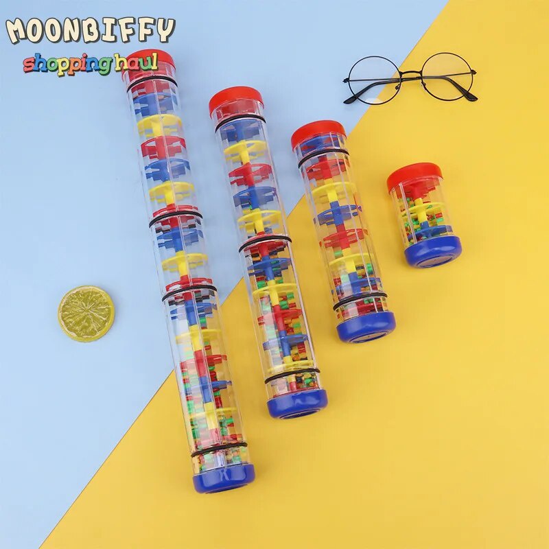 ♣Rainmaker Rain Sound Stick Tube Musical instrument Toddler Hand