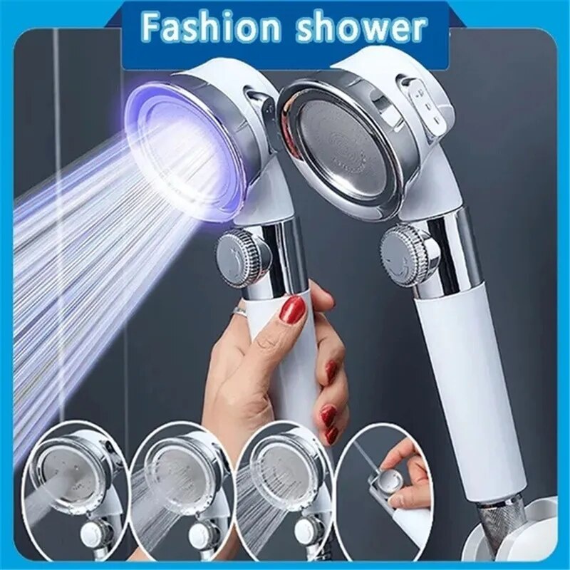 51d High Pressure Shower Head Water Saving Hand Held Spray Nozzle