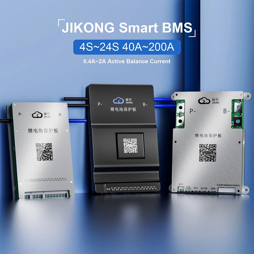 ☞JK BMS Smart JIKONG BMS With 1A Active Balance BT APP RS485 CAN 2S-24S ...