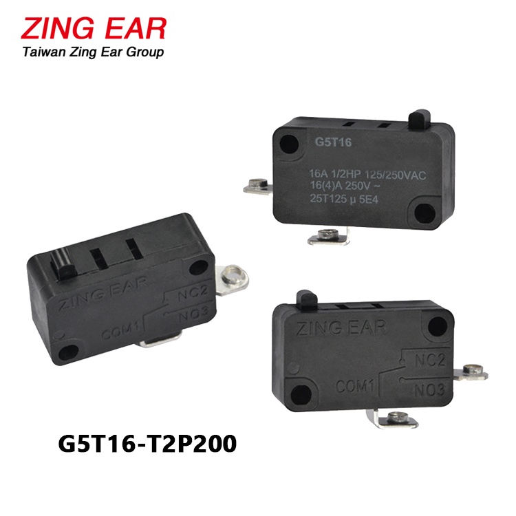 2 3 4 Positions Elevator Door Interruptor Micro Microwave Door Switch with Roller T125 T150 5e4