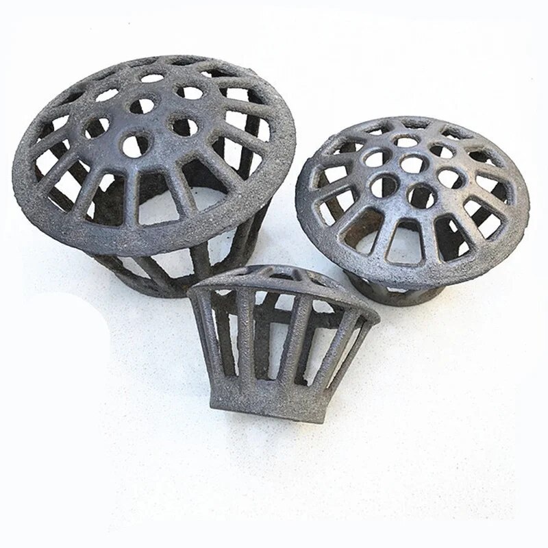 56S Roof Drain Pipe iron Floor Drain balcony Downspout Strainer 75