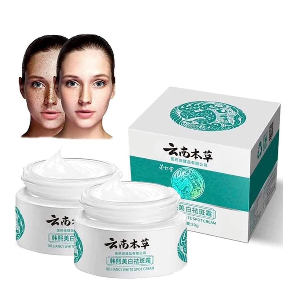 Dr Hancy Japanese Melasma Cream Yunnan Herbal Whitening Freckle Cream ...