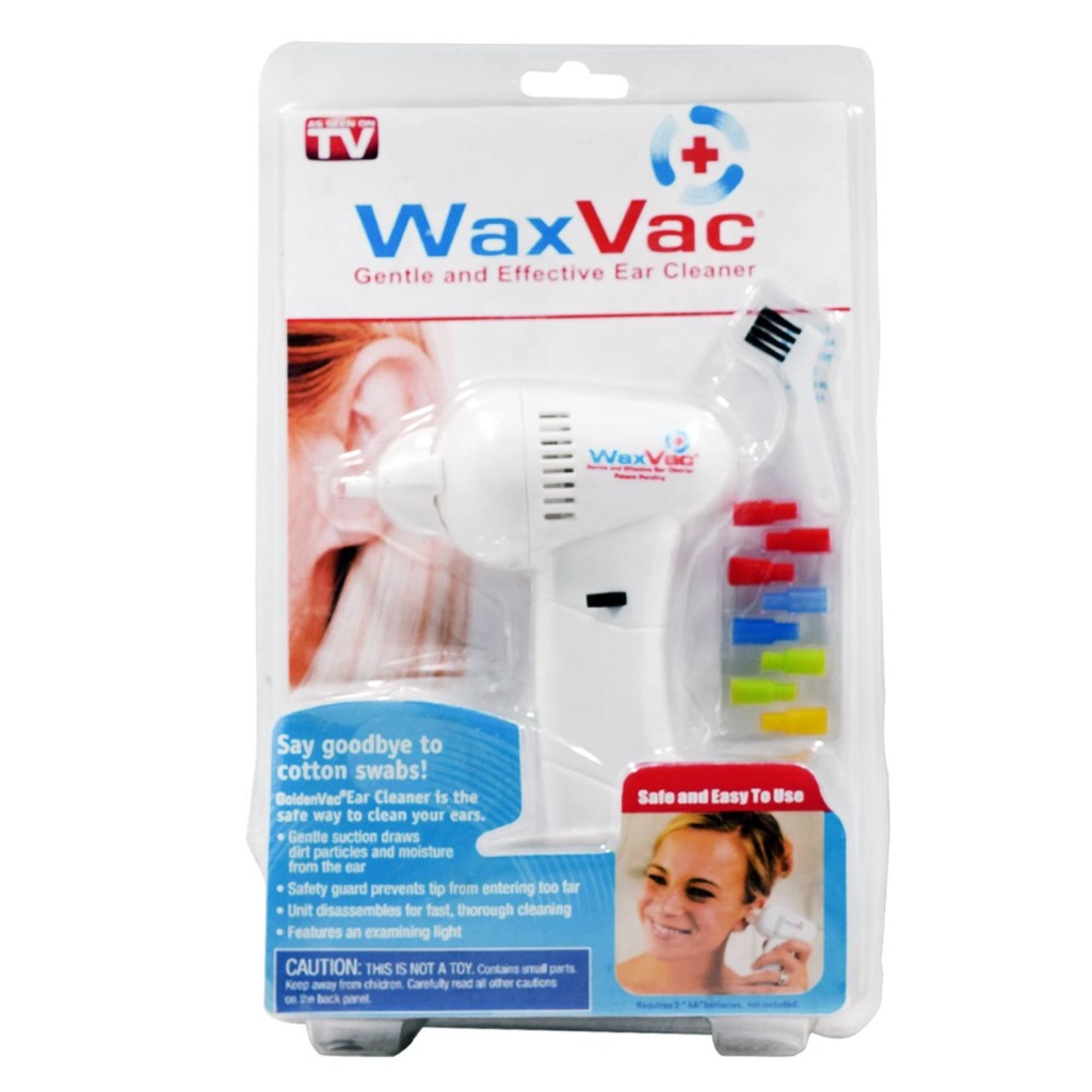 Wax Vac Ear Vacuum Cordless Cleaner Remover Wax VacEasy Ear Picker Ear
