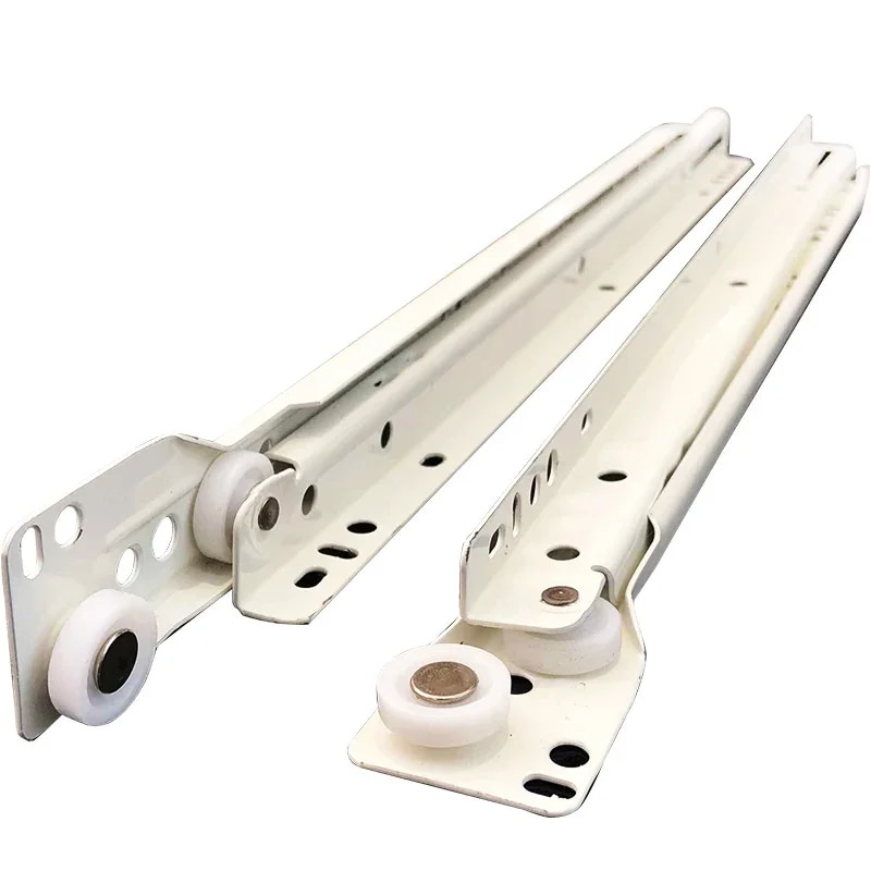 Drawer Track Slides Two Cabinet Rails Thickening Computer Table Chute ...