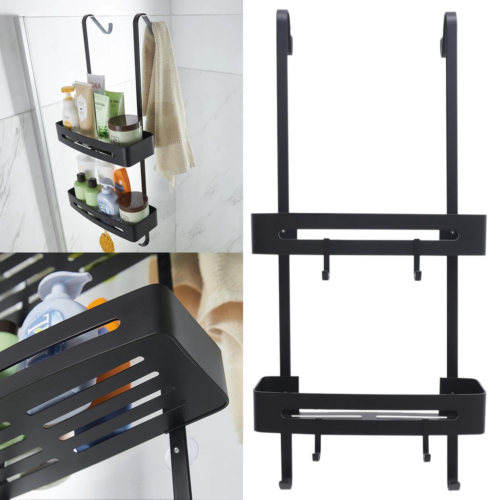 2-Tier Shower Caddy Shower Organizer Rustproof Aluminum Shower Shelf ...
