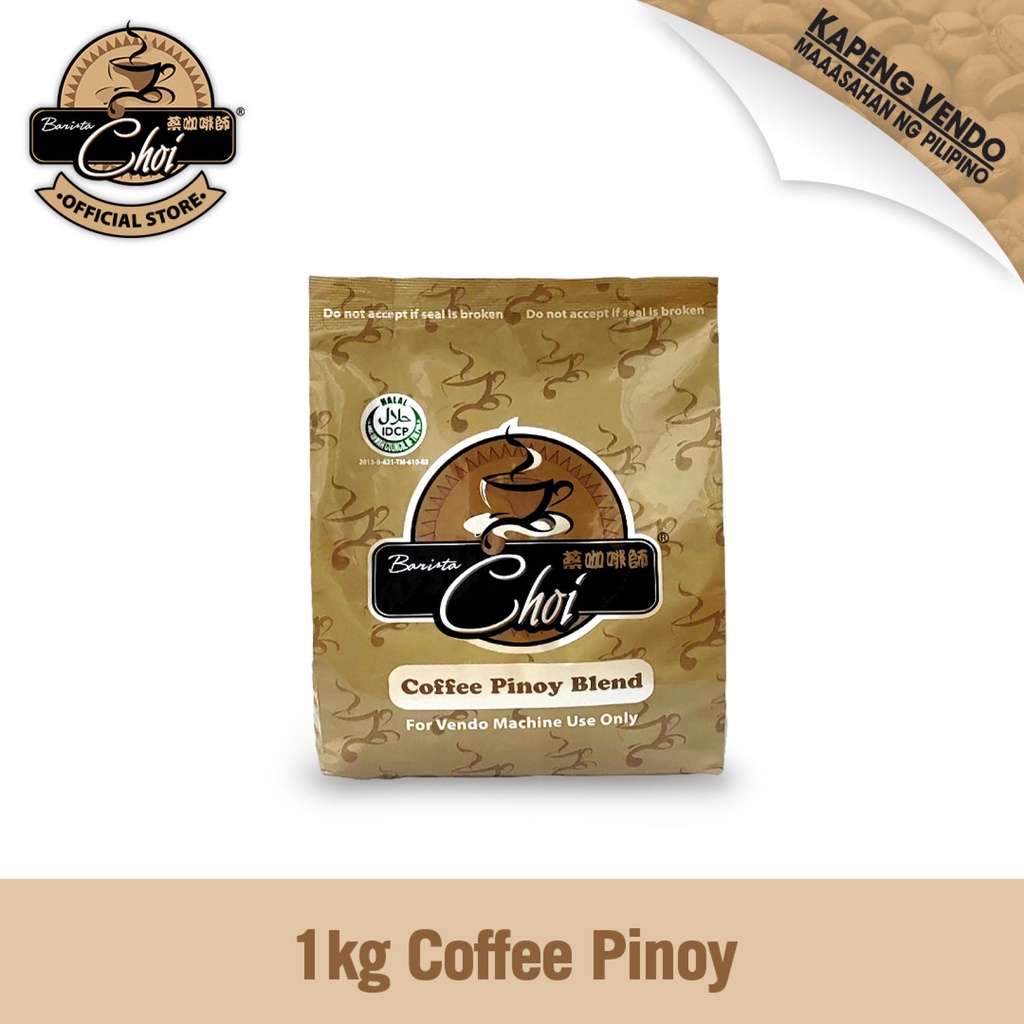 Barista Choi Vending Machine Supplies 1kg Coffee Pinoy Blend Shopee