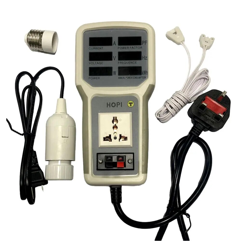 531 HOPI Brand HP9800/HP9800 Handheld Power Monitor Energy Meter