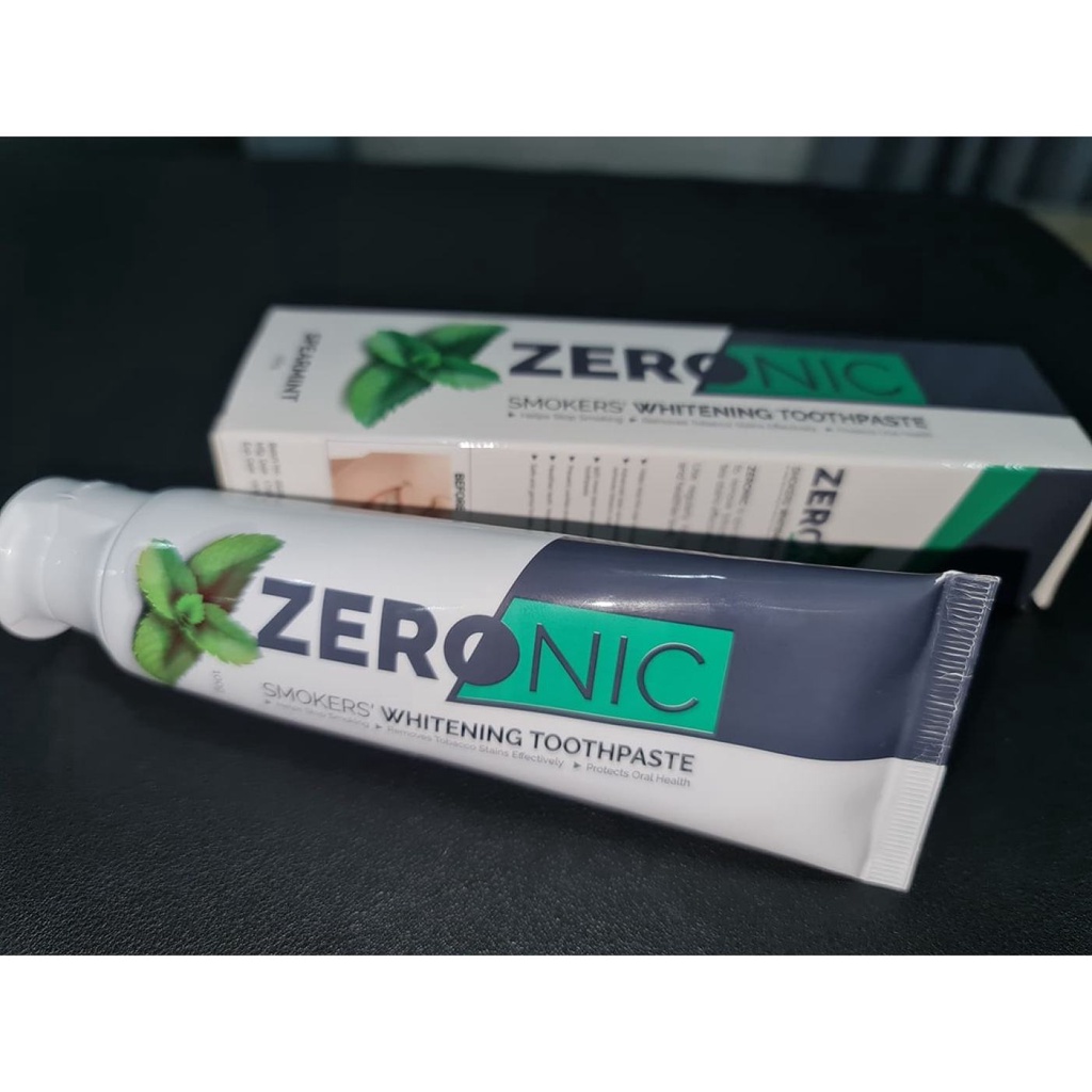 Zeronic Toothpaste Smokers 100grams Shopee Philippines