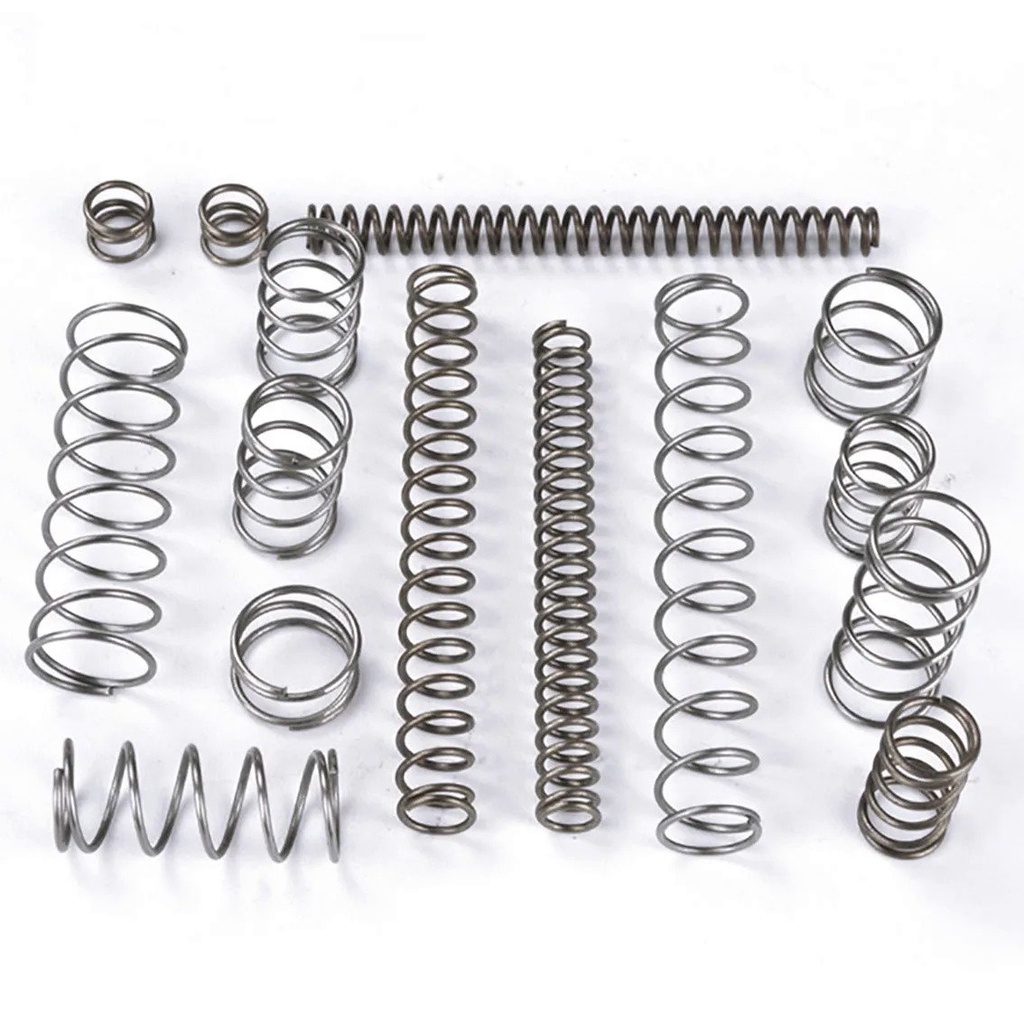 AZY]pressure Spring5pcs Wire Diameter 1.5mm Compression Spring OD8mm 9mm 10mm Length 15 100mm I.546426076