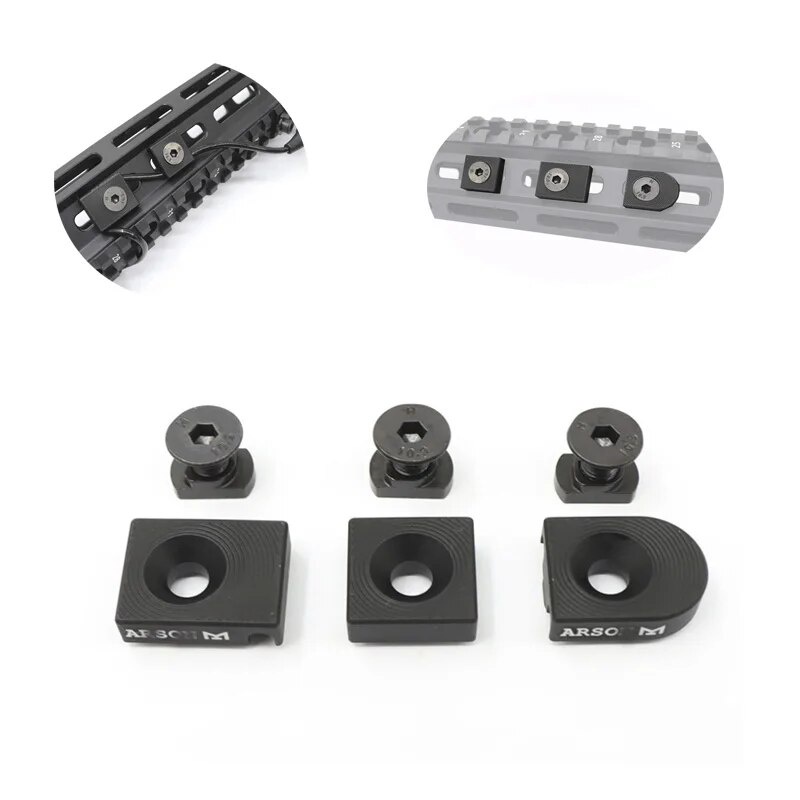 39I Tactical MLOK&Keymod WireGuide System Cable Management Wires Clamp