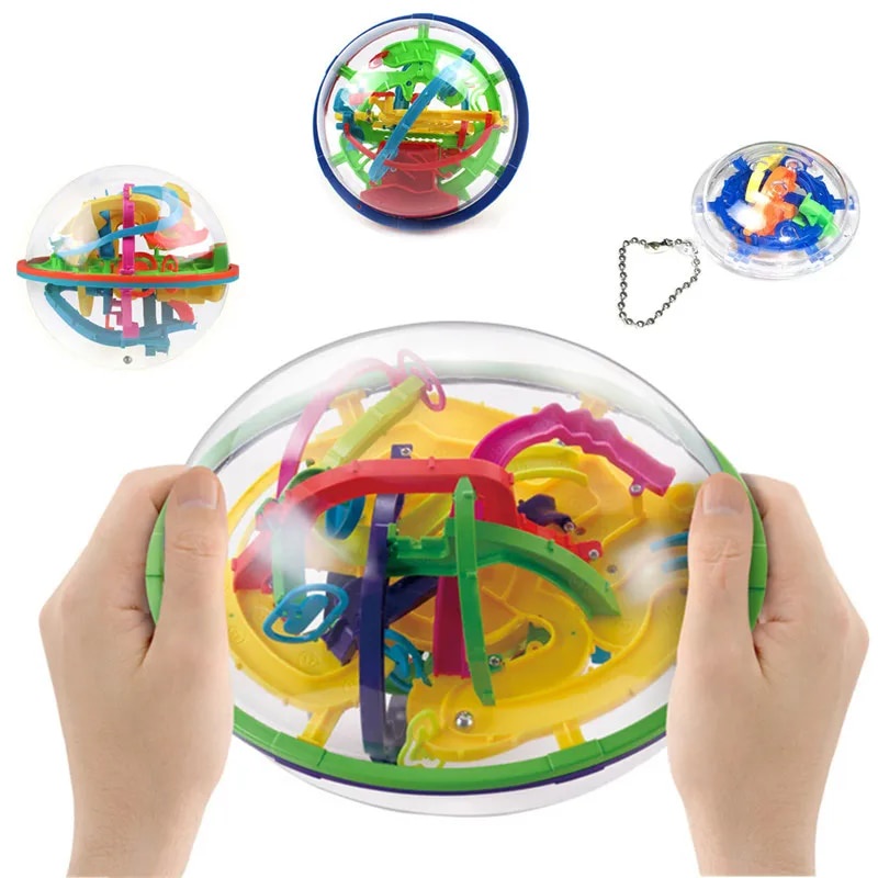 69Z 3D Magic Maze Ball Perplexus Magical Intellect Ball Educational ...